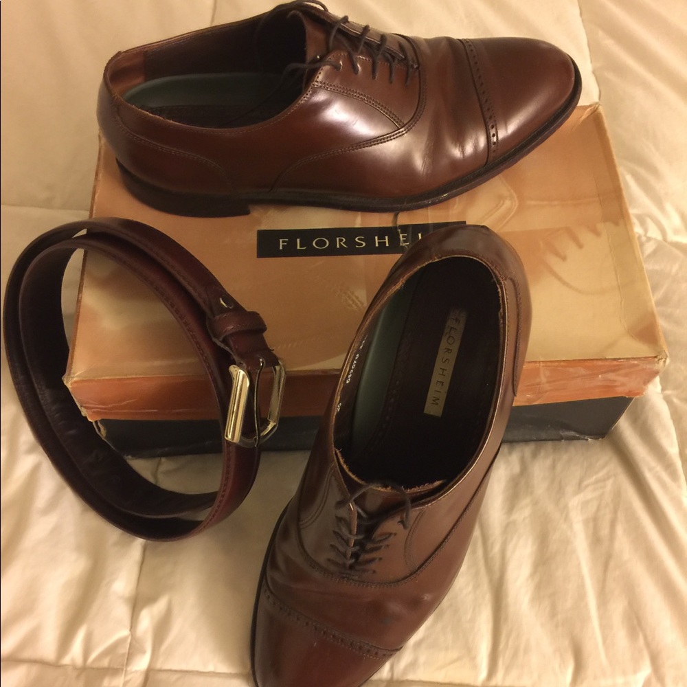 Florsheim lace dress shoes
